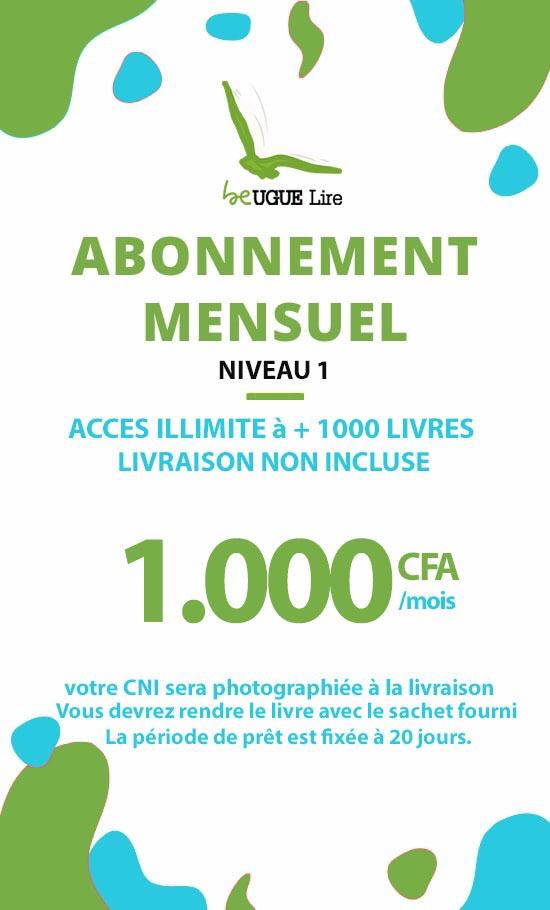 Abonnement 1000 francs