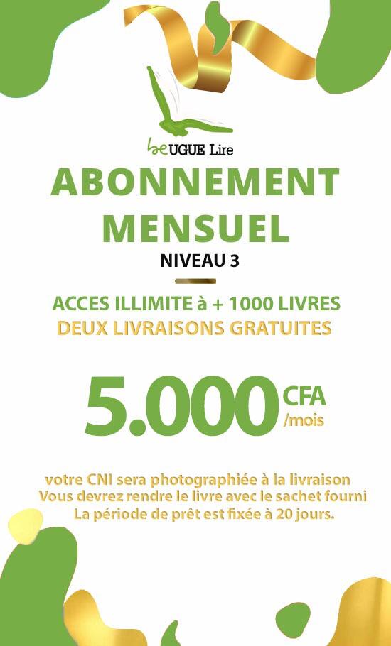 Abonnement 5000 francs